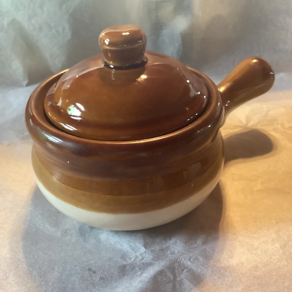 Covered Soup Crocks - set of 3